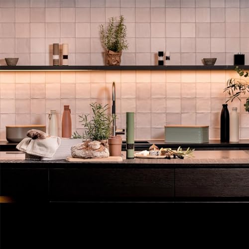 THE WHITE SHOP Bread Box Metal bread box with linen bread bag for long lasting freshness Bread box with bamboo lid usable as cutting board (Size : Black)