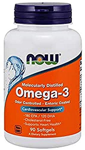 NOW Foods Omega-3 1000 mg Enteric Coated/Deodorized 90's Softgels