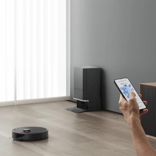 Xiaomi Robot Vacuum X20 Max Vacuum Cleaner with Wiping Function & All-in-One Station (8000Pa Suction Power; 120 Min Battery Life; Auto; Self-Cleaning, Emptying, Drying & Water Refill; App/Control)