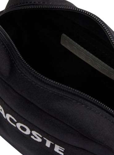 Lacoste NU4686NZ Crossover Bag for Men, Tape Noir