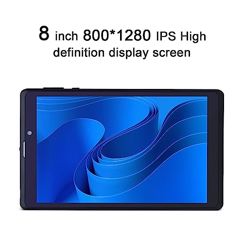 C idea 8 inch Tablet, Android 12.0 Tablet with SIM Card Slot Wifi/5G LTE 8GB RAM,512GB ROM Storage Dual 5MP? Camera HD IPS Display, CM815(Black)