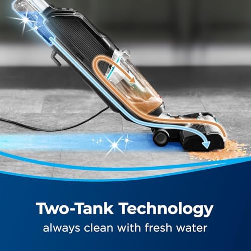 BISSELL CrossWave HF2 3845E – Wet & Dry Vacuum Cleaner – Multi-Surface Floor Cleaner for Hard Floors with Powerful Suction| 2-Year BISSELL Warranty