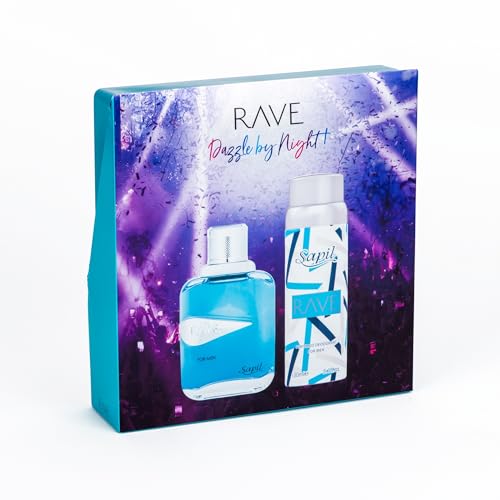 Sapil Rave For Men 100ml EDP/150ml Deo Giftset