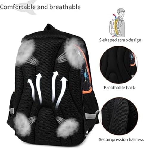 NALACAL School Backpack, Kids Bags School Bags, Kids Backpack for Girls, Preschool Elementary Kindergarten School Bag, 15.6″ Multifunctional Cute Large Capacity, Fashion Design Lightweight