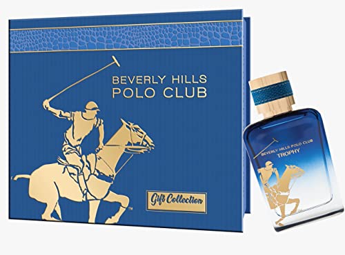 Beverly Hills Polo Club TROPHY Gift Set Pour Femme Eau De Parfum 100ml + Leather Belt