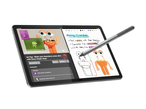 Lenovo Tab M11 Tablet | 11 Inch WUXGA Touch Display | MediaTek Helio G88 | 8GB RAM | 128GB SSD | Wi-Fi | Android 14 | Grey | Includes Tab Pen