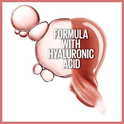 Maybelline New York Lifter Gloss, Hydrating Lip Gloss with Hyaluronic Acid, 5.4 ml, Shade: 003 Moon