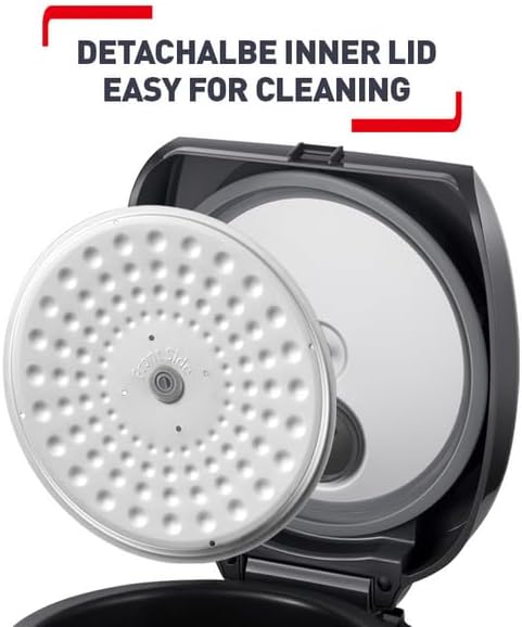 Tefal Easy Rice Plus Fuzzy Logic Spherical 1.8L Rice Cooker RK736B