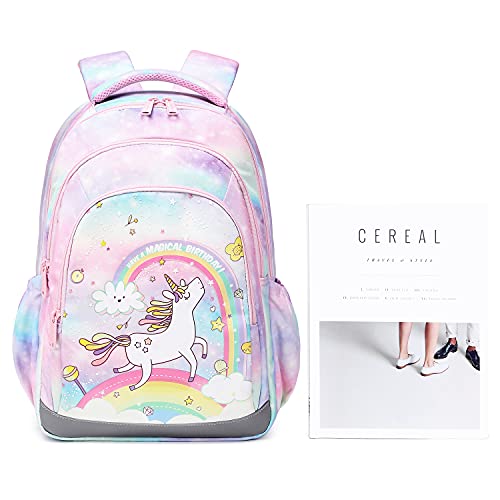 The Good Store Unicorn School Bag for Girls | Backpack for preschool and elementary school