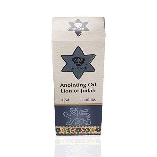 Ein Gedi New !!! Roll On Anointing Oil Lion of Judah 0.34oz from Holyland Jerusalem