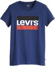 Women T-Shirts 295260103 Sportswear Logo T-Shirt - Blue - S - Blue