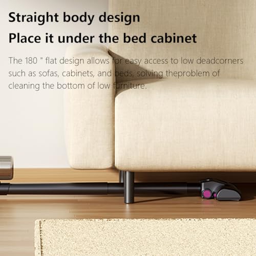 Occuwzz 2-In-1Vertical Handheld Vacuum Cleaner with 280ml Dust Cup - 3000mAh Strong Suction Power for Car Home Kitchen