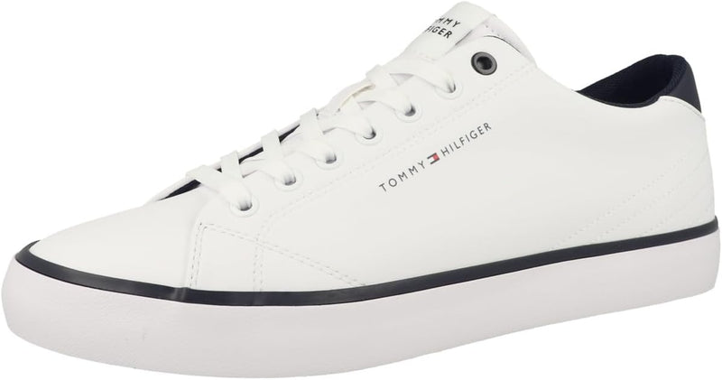 Tommy Hilfiger Men's Th Hi Vulc Core Low Leather Sneaker