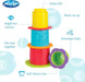 Playgro Chewy Stack and Nest Cups  Engaging Baby Bath Toy for Development and Sensory Play, 0+ Months