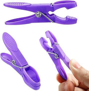 Pack of 48 Clothes Clips Plastic Peg, Colorful Heavy Duty Laundry Clips, Air Drying Clothesline Clips Clothes Pins, for Clothesline Hanging, Clothes, Laundry Kitchen and Outdoor, Clothes Windproof