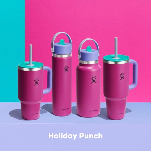 Hydro Flask 32 Oz Wide Flex Straw Cap Holiday Punch