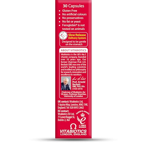 Vitabiotics Feroglobin Original - 30 Capsules