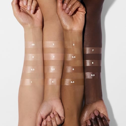 e.l.f. Halo Glow Liquid Filter, Complexion Booster for a Radiant, Soft Focused Look, with Hyaluronic Acid, Vegan & Cruelty Free, 3.5 Medium, 31.5 ml