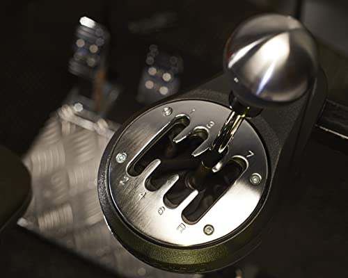 Thrustmaster TH8A Shifter Add-On - High-Precision Gear Shifter with H.E.A.R.T HallEffect AccuRate Technology for PC, PS4, PS5, PS5 Pro, Xbox One, and Xbox Series X|S