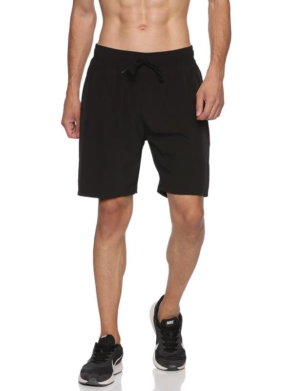 RSO Outfits Men's Polyester Solid Sports Casual Shorts PACK OF 3