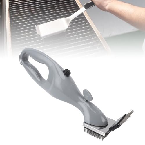 Grill Brush for BBQ Grill, Portable Stainless Steel Barbeque Grill Steam Brush for Outdoor BBQs & Grilling Accessories, Deep Cleansing Steam BBQ Grill Cleaner Brush