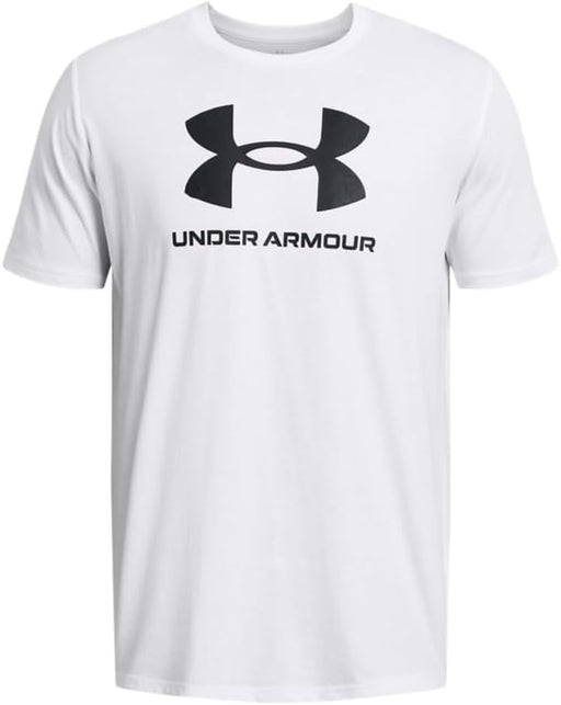 mens UA SPORTSTYLE LOGO UPDATE SS T-shirt - White