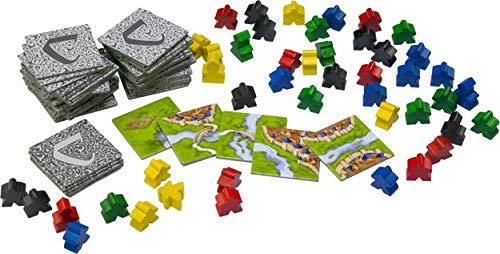 SuperHeated Neurons Carcassonne | 2-5 Players | Official Version | English and Arabic Language | Family Game For Ages 7+ | Board Game - Strategy | Original Made In Germany