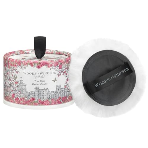 Woods of Windsor True Rose Dusting Powder 100g