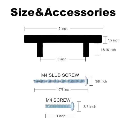 34 Pack 5 Inch Cabinet Pulls Matte White Stainless Steel Kitchen Drawer Handles Cupboard Vanity Dresser Hardware 5 InchLength, 3 Inch Hole Center