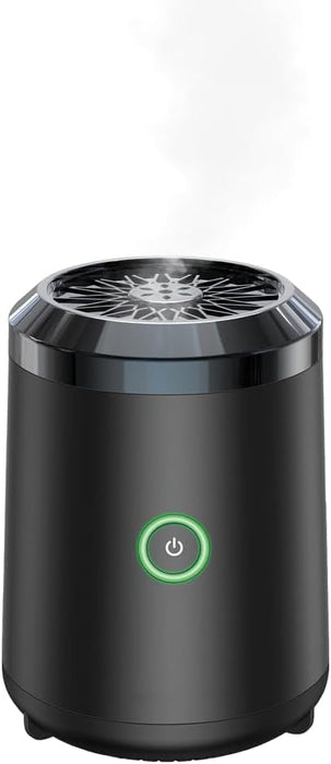 Green Lion Smart Bakhour Rechargeable Electric Car Incense Burner, USB-C Portable Mini Burner, Aluminum Alloy Design, Strong Power for Fast Burning, Long-Lasting Fragrance - Green