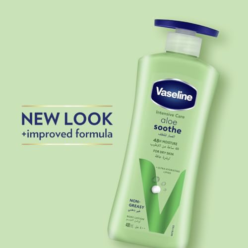 Vaseline Body Lotion Aloe Soothe, 2 X 400ml