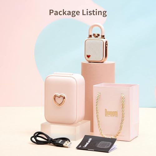 Divoom Divooom LoveLock Bluetooth Speaker - Pink