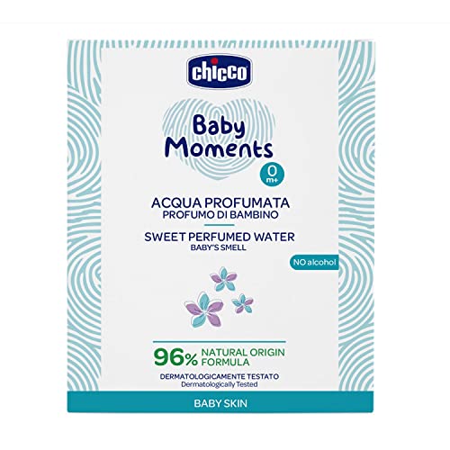 Chicco Baby Moments Sweet Perfumed Water Baby'S Smell For Baby Skin 0M+ 100ml