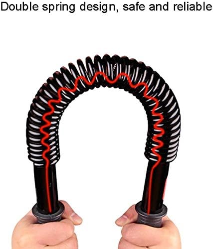 Power Twister Bar, Spring Heavy Fitness Bar, Shoulder And Chest Exercise Arm Strength Training Device for Men And Women, Home Gym Arm Machine