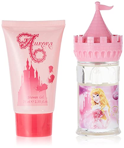 Disney Aurora Castle Giftset For Kids, Eau De Toilette, 50 Ml + Shower Gel, 75 Ml
