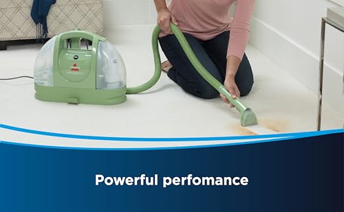 BISSELL LITTLE GREEN 4098K – Portable Carpet Cleaner, Removes Tough Stains from Carpets, Upholstery, & Cars | 2-Year BISSELL Warranty