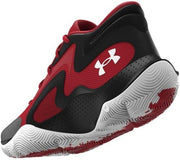 UA GS JET 25 FOOTWEAR for KIDS RED 5