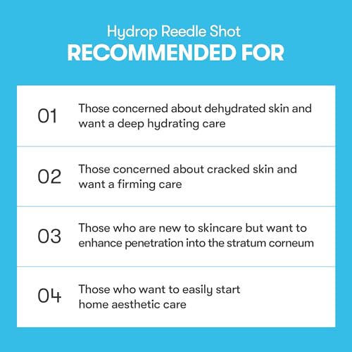 VT COSMETICS Hydrop Reedle Shot 100hL | Hyaluronic Acid Microneedling Serum, Intensive Hydrating & Moisturizing Exosome, Soft & Glass Skin, Korean Skin Booster1.69 Fl Oz.(50ml)