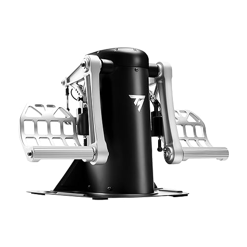 Thrustmaster TPR Pendular Rudder Pedals - High-Precision Flight Control with PENDUL_R Technology and H.E.A.R.T HallEffect AccuRate Technology for PC