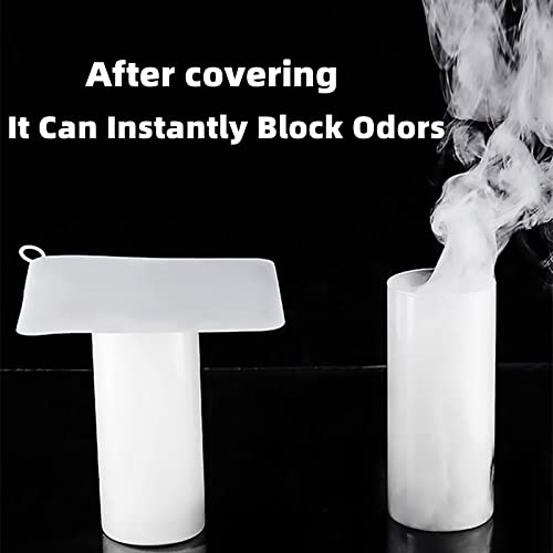 Tub Stopper Sillicone Floor Drain Anti-Odor Mat, Gel Drain Plugs, Bathtub Kitcher Seal Plug, Sewer Deodorizing Cover, Prevent Drain Smells for Kitchen, Bathroom and Laundry, 2Pcs