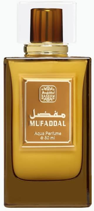 Naseem Muffadal Aqua Parfume 80ml - Subtle Tone Eau De Parfum for Men & Women - Fresh, Elegant Scent Offering Long Lasting Fragrance - Perfect for Both Daily and Formal Wear