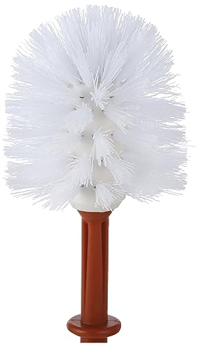 HOMEPRO Better Value for Better Living Home Pro Toilet Brush Set, Brown