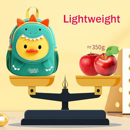 Cute Toddler Backpack Toddler Bag Schoolbag Animal 3D Cartoon Mini Travel Bag for Baby Girl Boy 2-8 Years Small Kids Daypack,Bunny
