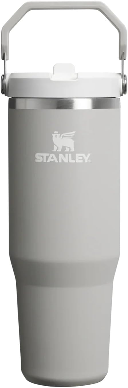 Ice Flow GO 890ml/30oz Flip Straw Wtr Btl Ash