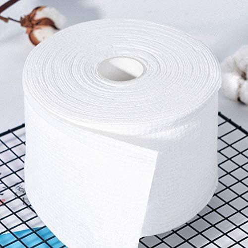 KASTWAVE Disposable Face Towel for Dry and Wet Use, 100% Cotton Facial Tissue, Ultra Thicked Facial Cleansing Towels, Multi-Purpose Dry Wipes for Makeup Removing, Sensitive | Baby Skincare