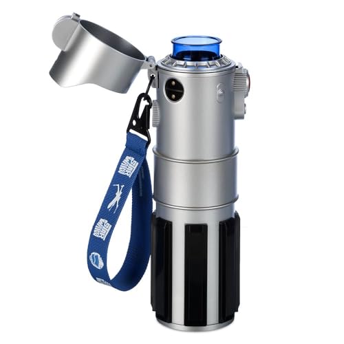Disney Store Official LIGHTSABER Light-Up and Sound Water Bottle ? Star Wars, Housewarming Gifts For Men, Women, and Kids