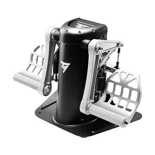 Thrustmaster TPR Pendular Rudder Pedals - High-Precision Flight Control with PENDUL_R Technology and H.E.A.R.T HallEffect AccuRate Technology for PC