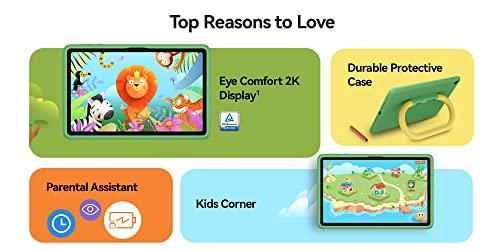 HUAWEI MatePad SE 10.4 Kids Edition, 10.4 inch Eye Comfort 2K Display Safe Child Tablet, Kids Corner and Parental Assistant, Durable Protective Case, 3GB RAM  32GB ROM, WIFI, Black
