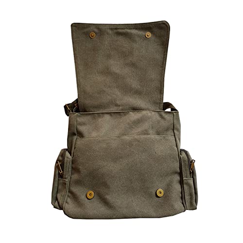 Men's Korean Canvas Bag Men's Shoulder Bag Men's Large Capacity Computer Casual Bag