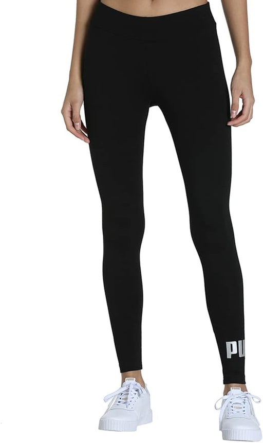 women ESS+ Metallic Logo Tee (pack of 1) - Black